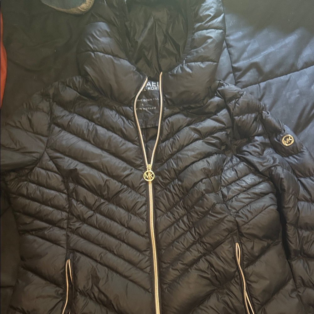 Michael Kors Women's Black Puffer Jacket